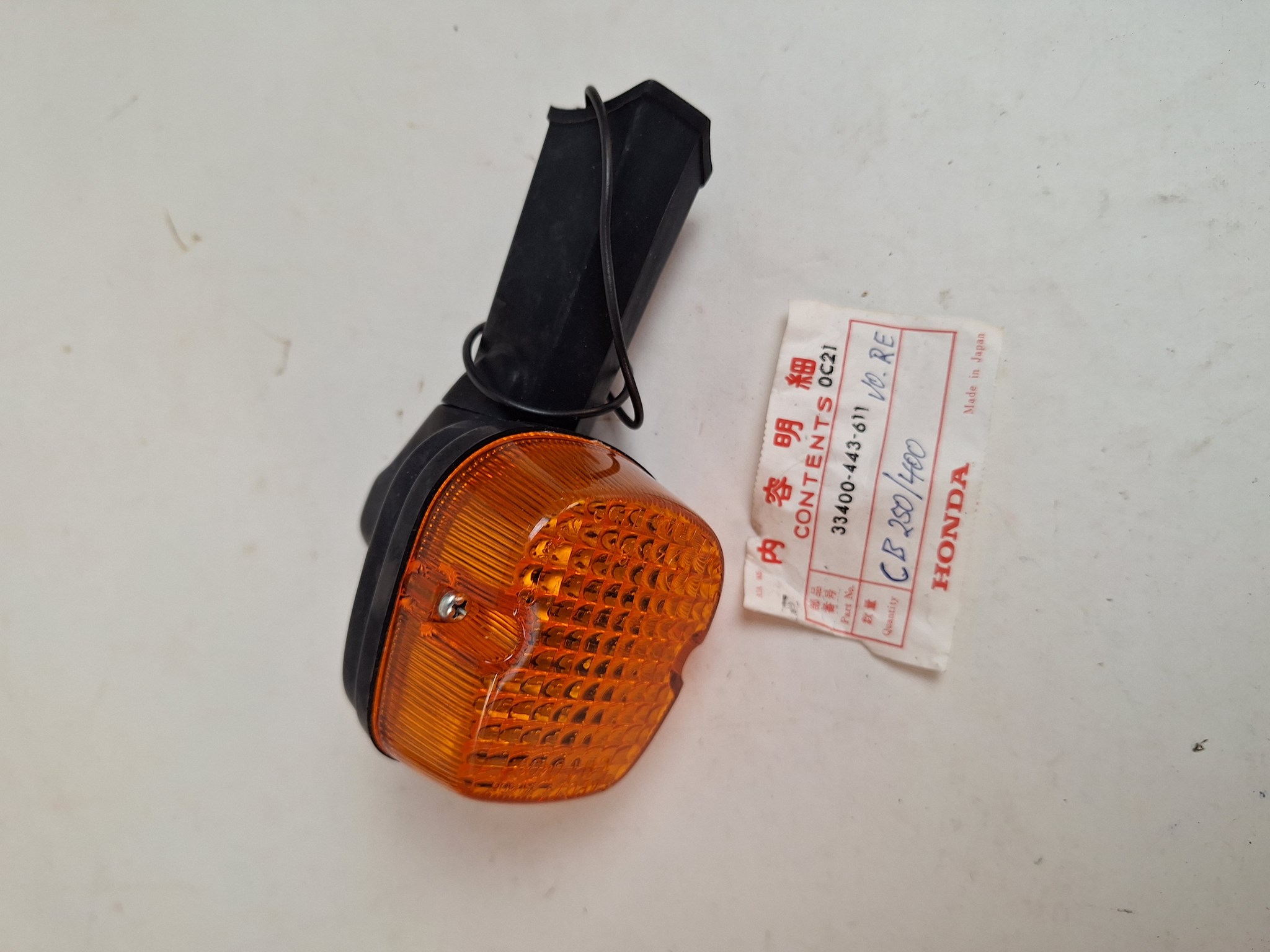 Bild von Honda CB 400 N / NZ BLINKER VO.RE. 33400-443-611 /